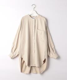 EMMEL REFINES（エメルリファインズ）の「＜EMMEL REFINES（エメル リファインズ）＞EM バックギャザー シャツ －ウォッシャブル－（シャツ/ブラウス）」