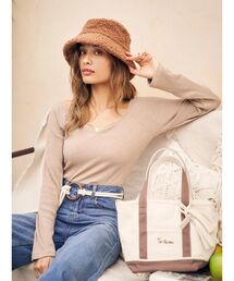To the sea（トゥーザシー）の「リブスキッパートップス（ニット/セーター）」