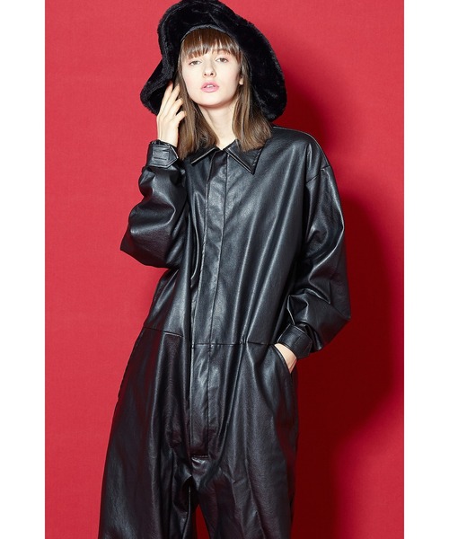 ankoROCK(アンコロック)の「レザーツナギ(つなぎ/オールインワン・メンズ・A・ONE SIZE)」の2枚目の写真