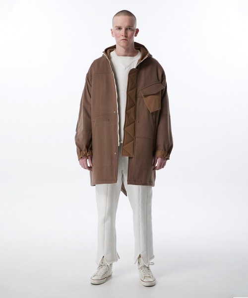 KURO クロ MELTON WOOL M-51 COAT KURO クロ MELTON WOOL M-51 COAT