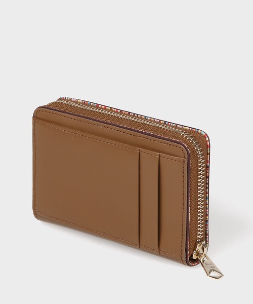 【美品】ポールスミス  名刺入れ　カードケース　マルチストライプ   ブラウン 楽天市場】【新品未使用品】Paul Smith ポール スミス カード
