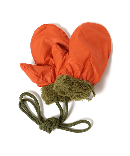 こども ビームス（コドモビームス）の「THE NORTH FACE / ベビー リバーシブルコージーミット 21（手袋・キッズ・ネイビー/オレンジ/レッド系その他3・ONE SIZE）」の3枚目の写真