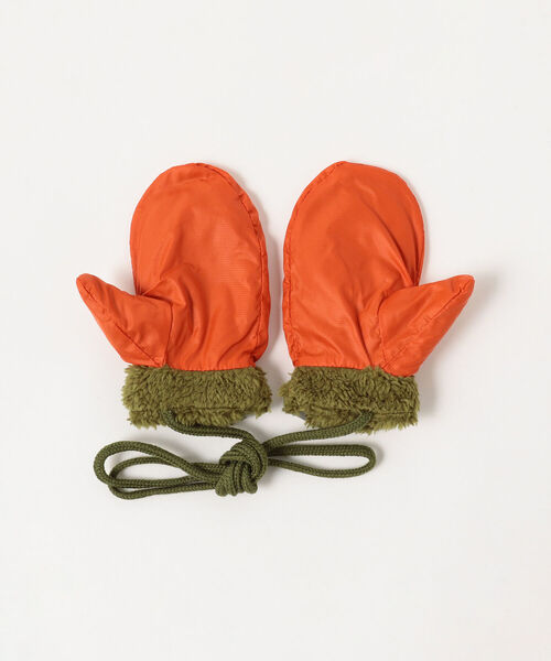 こども ビームス（コドモビームス）の「THE NORTH FACE / ベビー リバーシブルコージーミット 21（手袋・キッズ・ネイビー/オレンジ/レッド系その他3・ONE SIZE）」の7枚目の写真
