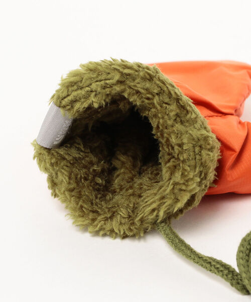 こども ビームス（コドモビームス）の「THE NORTH FACE / ベビー リバーシブルコージーミット 21（手袋・キッズ・ネイビー/オレンジ/レッド系その他3・ONE SIZE）」の9枚目の写真