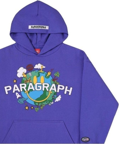 Paragraph/パラグラフ/スマイルロゴプルオーバーパーカー/SmileLogo PulloverHoodie/PARAGRAPH_NO.017