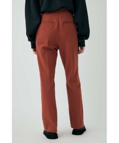 MOUSSY（マウジー）の「STRAIGHT FLARE パンツ（スラックス・レディース・チャコールグレー/ライトベージュ/ブラウン・0/1/2）」の7枚目の写真