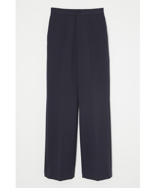 MOUSSY（マウジー）の「STRAIGHT FLARE パンツ（スラックス・レディース・チャコールグレー/ライトベージュ/ブラウン・0/1/2）」の9枚目の写真