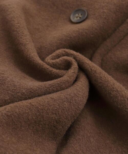 coen（コーエン）の「スライバーチェスターコート（チェスターコート・レディース・ブラック/モカ・LARGE/MEDIUM）」の22枚目の写真