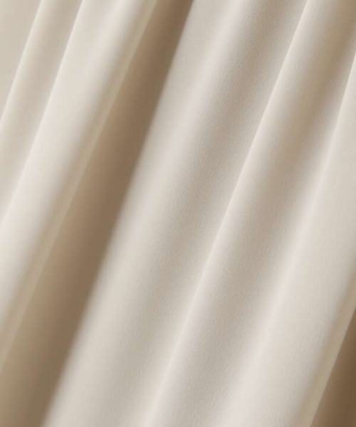 N.（N. Natural Beauty Basic）（エヌエヌナチュラルビューティーベーシック）の「【追加生産】◆フリルネックバックリボンブラウス（シャツ/ブラウス・レディース・ホワイト/ベージュ・MEDIUM）」の3枚目の写真