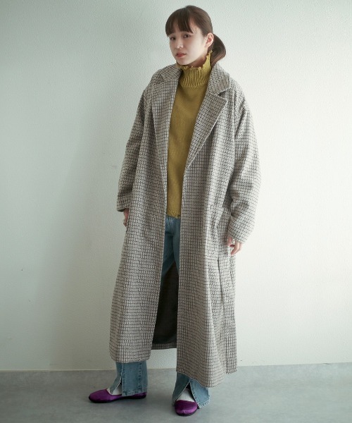 spoon store(スプーンストア)の「レイヤードダメージニット(ニット/セーター・レディース・オレンジ/グリーン・フリー)」の19枚目の写真