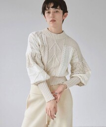 TODAYFUL | 【TODAYFUL(トゥデイフル)】パッチワークパフニット 12120528(ニット/セーター)