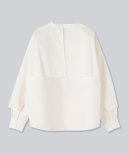 VACANCY（ヴァカンシー）の「ケープ襟付きフレアブラウス（シャツ/ブラウス・レディース・ホワイト/その他・FREE）」の7枚目の写真