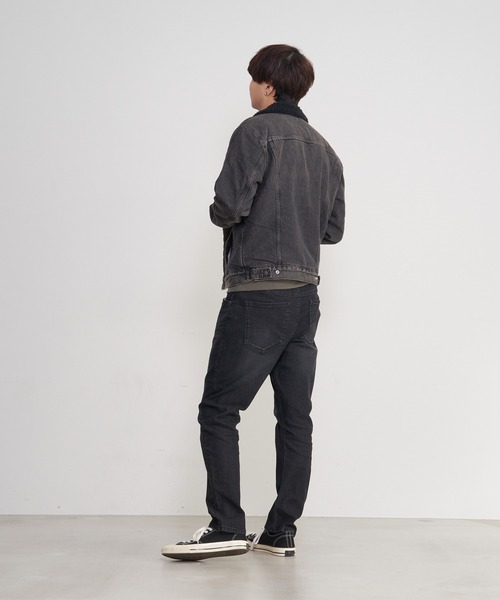 Levi's（リーバイス）の「【LEVI'S/リーバイス】シェルパボアジャケット　１６３６５（ブルゾン・メンズ・ブラウン/ブルー/ブラック・LARGE/SMALL/MEDIUM）」の14枚目の写真