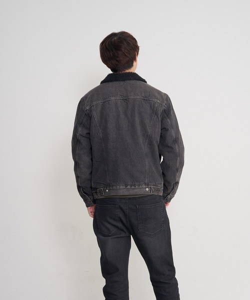 Levi's（リーバイス）の「【LEVI'S/リーバイス】シェルパボアジャケット　１６３６５（ブルゾン・メンズ・ブラウン/ブルー/ブラック・LARGE/SMALL/MEDIUM）」の18枚目の写真