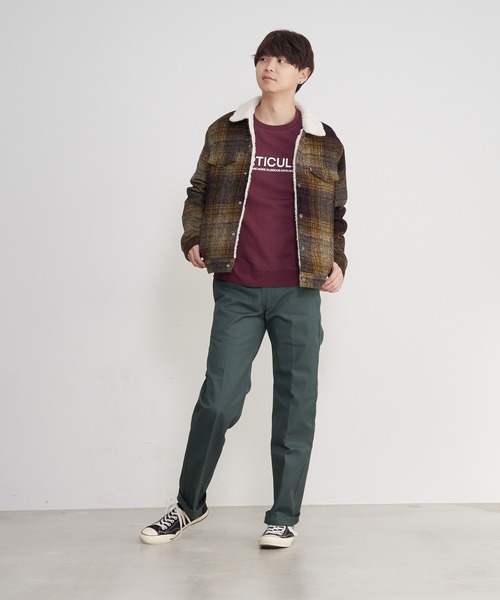 Levi's（リーバイス）の「【LEVI'S/リーバイス】シェルパボアジャケット　１６３６５（ブルゾン・メンズ・ブラウン/ブルー/ブラック・LARGE/SMALL/MEDIUM）」の20枚目の写真