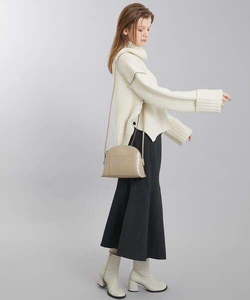 YAHKI（ヤーキ）の「【YAHKI(ヤーキ)】YH-437（ショルダーバッグ・レディース・グレイッシュベージュ/オフホワイト/ブラック・FREE）」の17枚目の写真