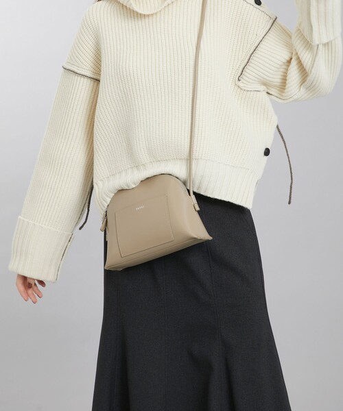 YAHKI（ヤーキ）の「【YAHKI(ヤーキ)】YH-437（ショルダーバッグ・レディース・グレイッシュベージュ/オフホワイト/ブラック・FREE）」の14枚目の写真