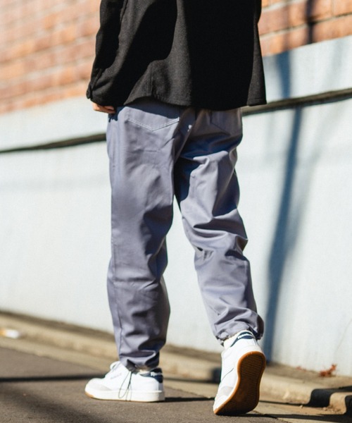 BROKEN BASE（ブロークンベース）の「シャーリングワイドパンツ（その他パンツ・メンズ・ライトグレー/グリーン・MEDIUM/LARGE）」の4枚目の写真