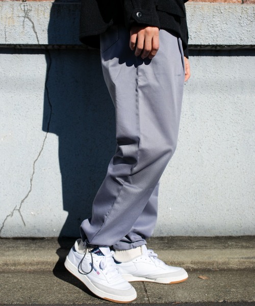 BROKEN BASE（ブロークンベース）の「シャーリングワイドパンツ（その他パンツ・メンズ・ライトグレー/グリーン・MEDIUM/LARGE）」の10枚目の写真