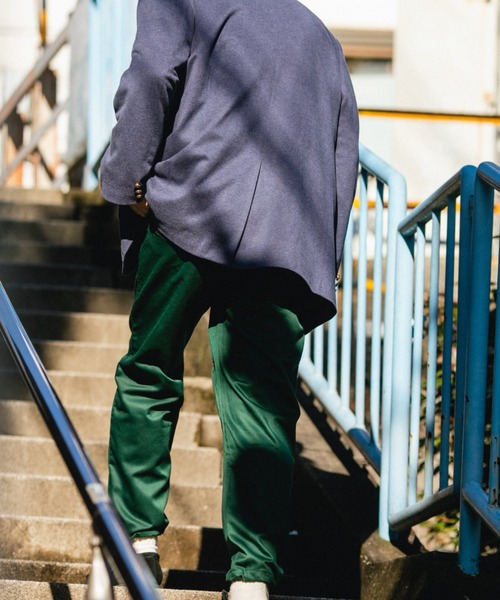 BROKEN BASE（ブロークンベース）の「シャーリングワイドパンツ（その他パンツ・メンズ・ライトグレー/グリーン・MEDIUM/LARGE）」の13枚目の写真