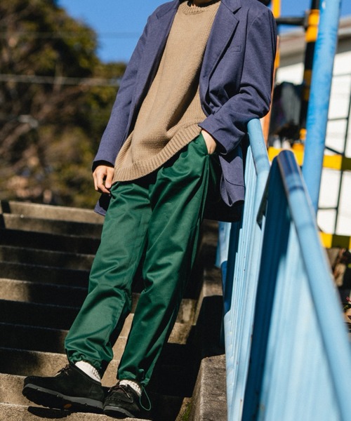 BROKEN BASE（ブロークンベース）の「シャーリングワイドパンツ（その他パンツ・メンズ・ライトグレー/グリーン・MEDIUM/LARGE）」の16枚目の写真