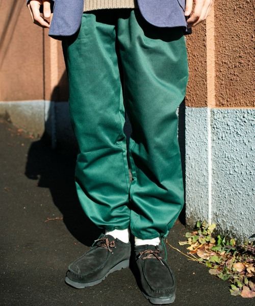 BROKEN BASE（ブロークンベース）の「シャーリングワイドパンツ（その他パンツ・メンズ・ライトグレー/グリーン・MEDIUM/LARGE）」の17枚目の写真