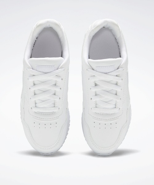 Reebok（リーボック）の「ロイヤル グライド リップル クリップ / ROYAL GLIDE RIPPLE CLIP （スニーカー・キッズ・ブラック×ブラック/ホワイト×ホワイト/ホワイト・17.0cm/18.0cm/19.0cm/20.0cm/21.0cm/22.0cm/22.5cm/23.0cm/23.5cm/24.0cm/24.5cm/25.0cm/21.5cm/17.5cm/18.5cm/19.5cm/20.5cm）」の9枚目の写真