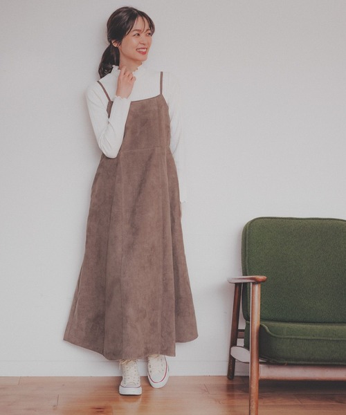 GLOBAL WORK（グローバルワーク）の「キレイミエメロートップス/261882（Tシャツ/カットソー・レディース・ホワイト/ライトグレー・FREE）」の4枚目の写真