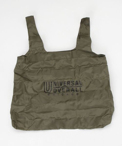 UNIVERSAL OVERALL（ユニバーサルオーバーオール）の「UNIVERSAL OVERALL/ 巾着ポーチ (ユニバーサルオーバーオール )(4colors)(Unisex)(SUVO-005)（エコバッグ/サブバッグ・メンズ・ブラック/ベージュ/カーキ/オレンジ・ONESIZE）」の3枚目の写真