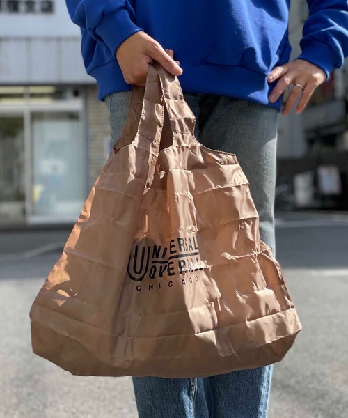 UNIVERSAL OVERALL（ユニバーサルオーバーオール）の「UNIVERSAL OVERALL/ 巾着ポーチ (ユニバーサルオーバーオール )(4colors)(Unisex)(SUVO-005)（エコバッグ/サブバッグ・メンズ・ブラック/ベージュ/カーキ/オレンジ・ONESIZE）」の13枚目の写真