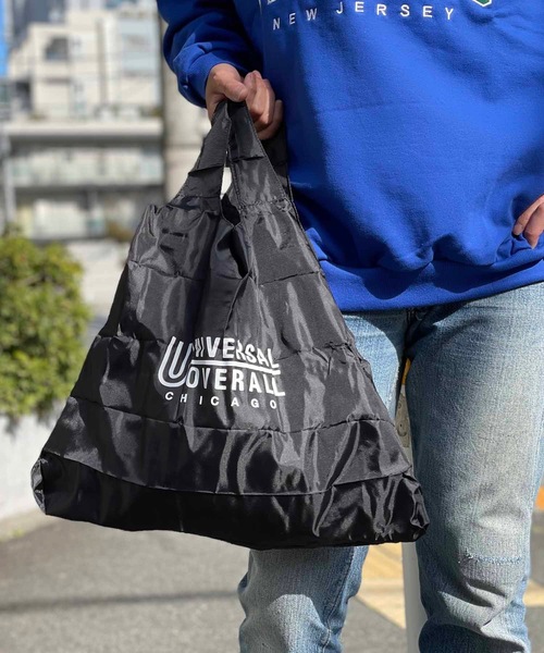 UNIVERSAL OVERALL（ユニバーサルオーバーオール）の「UNIVERSAL OVERALL/ 巾着ポーチ (ユニバーサルオーバーオール )(4colors)(Unisex)(SUVO-005)（エコバッグ/サブバッグ・メンズ・ブラック/ベージュ/カーキ/オレンジ・ONESIZE）」の14枚目の写真