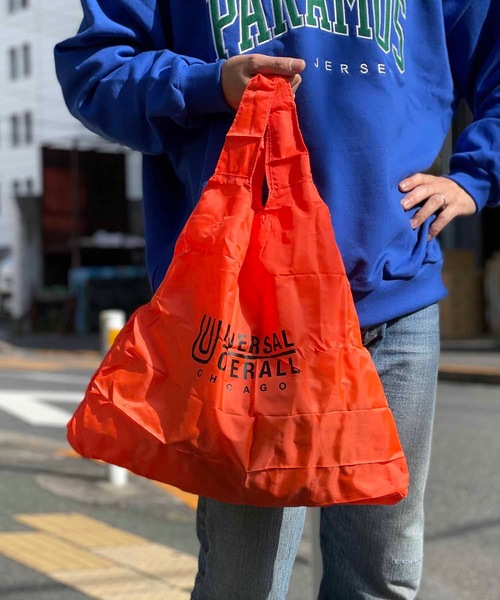 UNIVERSAL OVERALL（ユニバーサルオーバーオール）の「UNIVERSAL OVERALL/ 巾着ポーチ (ユニバーサルオーバーオール )(4colors)(Unisex)(SUVO-005)（エコバッグ/サブバッグ・メンズ・ブラック/ベージュ/カーキ/オレンジ・ONESIZE）」の15枚目の写真