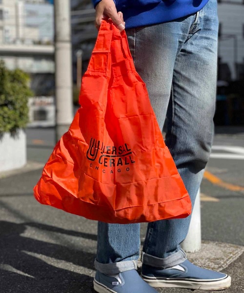 UNIVERSAL OVERALL（ユニバーサルオーバーオール）の「UNIVERSAL OVERALL/ 巾着ポーチ (ユニバーサルオーバーオール )(4colors)(Unisex)(SUVO-005)（エコバッグ/サブバッグ・メンズ・ブラック/ベージュ/カーキ/オレンジ・ONESIZE）」の16枚目の写真