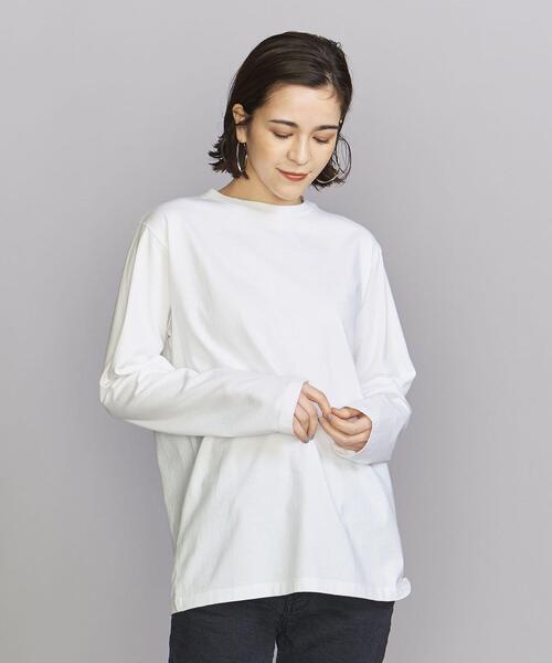 BEAUTY&YOUTH UNITED ARROWS(ビューティーアンドユースユナイテッドアローズ)の「BY コットン天竺ロングスリーブカットソー(Tシャツ/カットソー・レディース・ホワイト/ブラック/その他1・FREE)」の17枚目の写真