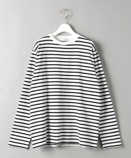 BEAUTY&YOUTH UNITED ARROWS(ビューティーアンドユースユナイテッドアローズ)の「BY コットン天竺ロングスリーブカットソー(Tシャツ/カットソー・レディース・ホワイト/ブラック/その他1・FREE)」の14枚目の写真