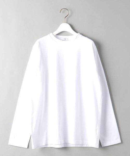 BEAUTY&YOUTH UNITED ARROWS(ビューティーアンドユースユナイテッドアローズ)の「BY コットン天竺ロングスリーブカットソー(Tシャツ/カットソー・レディース・ホワイト/ブラック/その他1・FREE)」の22枚目の写真