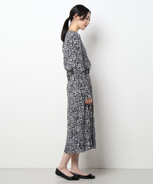 MICHAEL KORS ブラックレースワンピース MICHAEL KORS Michael Kors マイケルコース サイド ロゴテープ