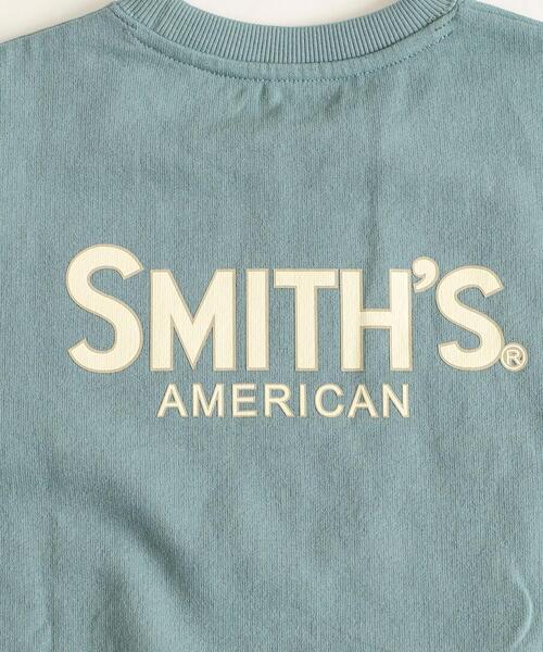 【coenキッズ/ジュニア】SMITH'S(スミス)別注プリントクルーネックスウェット(WEB限定サイズ)