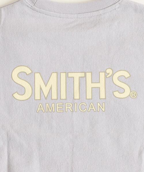 【coenキッズ/ジュニア】SMITH'S(スミス)別注プリントクルーネックスウェット(WEB限定サイズ)