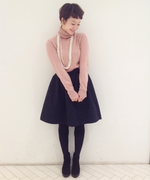 Chico（チコ）の「グログランリバーシブルSK（スカート・レディース・カーキ/ブラック・FREE）」の11枚目の写真