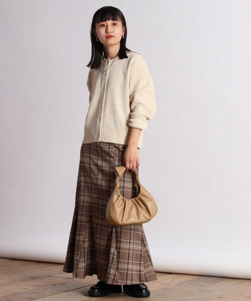 cepo（セポ）の「シャーリングバッグ（ハンドバッグ・レディース・ブラック/ベージュ/パープル・FREE）」の10枚目の写真