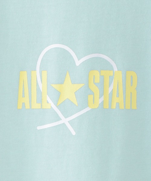 CONVERSE ALL STAR(コンバースオールスター)の「【キッズ】CONVERSE コンバース 裾レイヤードT(130~160cm)(Tシャツ/カットソー・キッズ・ミント/ベージュ・160/140/150/130)」の9枚目の写真