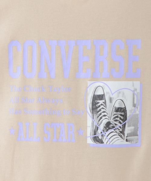 CONVERSE ALL STAR(コンバースオールスター)の「【キッズ】CONVERSE コンバース 裾レイヤードT(130~160cm)(Tシャツ/カットソー・キッズ・ミント/ベージュ・160/140/150/130)」の14枚目の写真