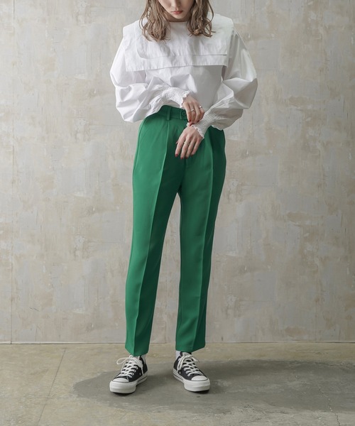 Lull（ルル）の「【Lull / ルル】2wayセーラーカラーブラウス（シャツ/ブラウス・レディース・ホワイト/ライトブルー/ブラック・ONESIZE）」の9枚目の写真