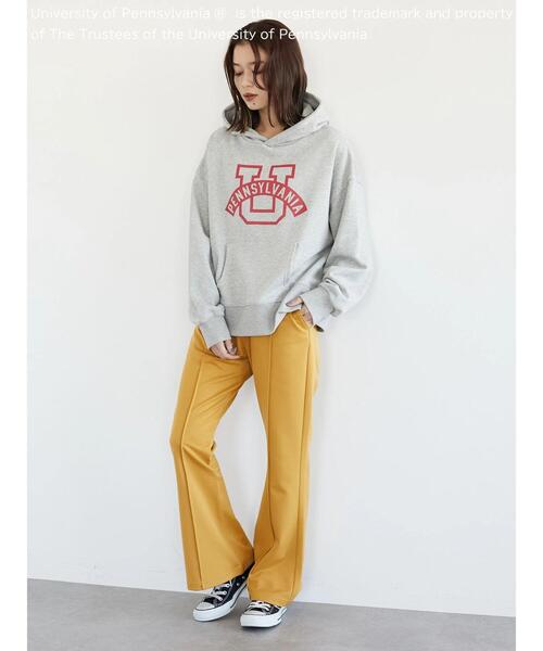 Green Parks(グリーンパークス)の「カレッジロゴプリントフーディー*(パーカー・レディース・グレー/ブルー/ホワイト系その他・FREE)」の19枚目の写真