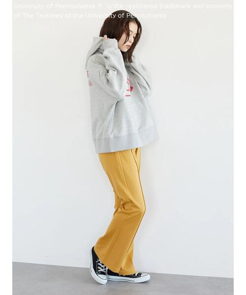 Green Parks(グリーンパークス)の「カレッジロゴプリントフーディー*(パーカー・レディース・グレー/ブルー/ホワイト系その他・FREE)」の16枚目の写真