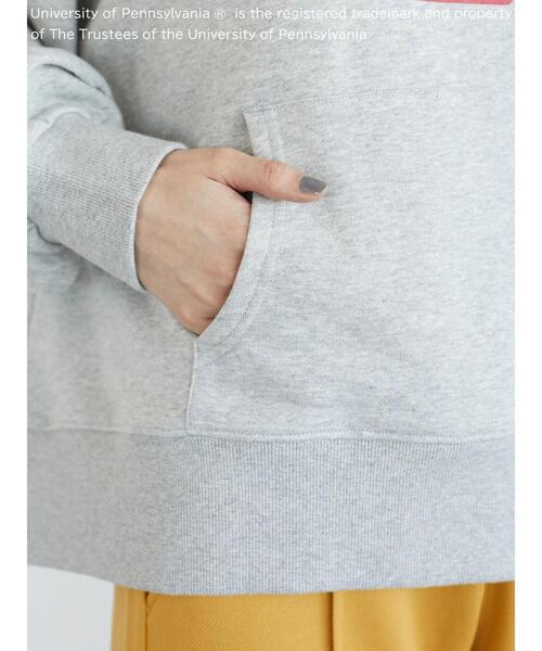 Green Parks(グリーンパークス)の「カレッジロゴプリントフーディー*(パーカー・レディース・グレー/ブルー/ホワイト系その他・FREE)」の20枚目の写真