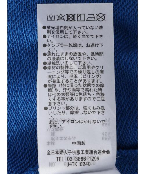 Green Parks(グリーンパークス)の「カレッジロゴプリントフーディー*(パーカー・レディース・グレー/ブルー/ホワイト系その他・FREE)」の15枚目の写真