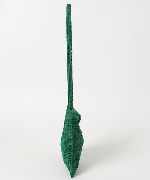 LOWRYS FARM(ローリーズファーム)の「レースショルダーバッグ 260584(ショルダーバッグ・レディース・オフホワイト/ブラック/グリーン・FREE)」の8枚目の写真