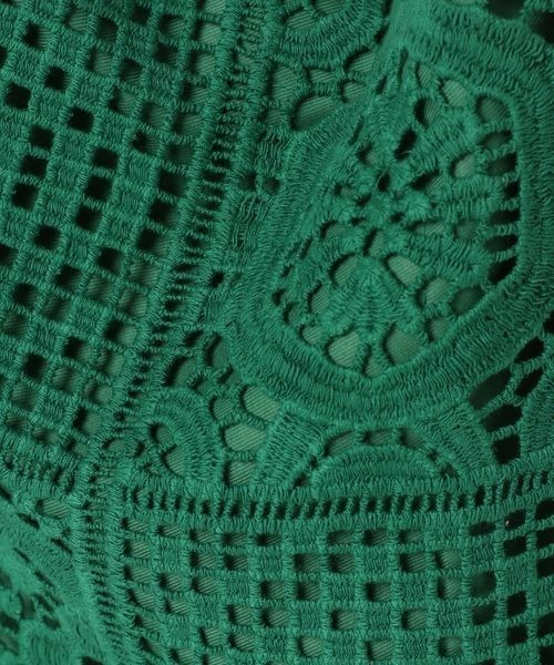 LOWRYS FARM(ローリーズファーム)の「レースショルダーバッグ 260584(ショルダーバッグ・レディース・オフホワイト/ブラック/グリーン・FREE)」の12枚目の写真